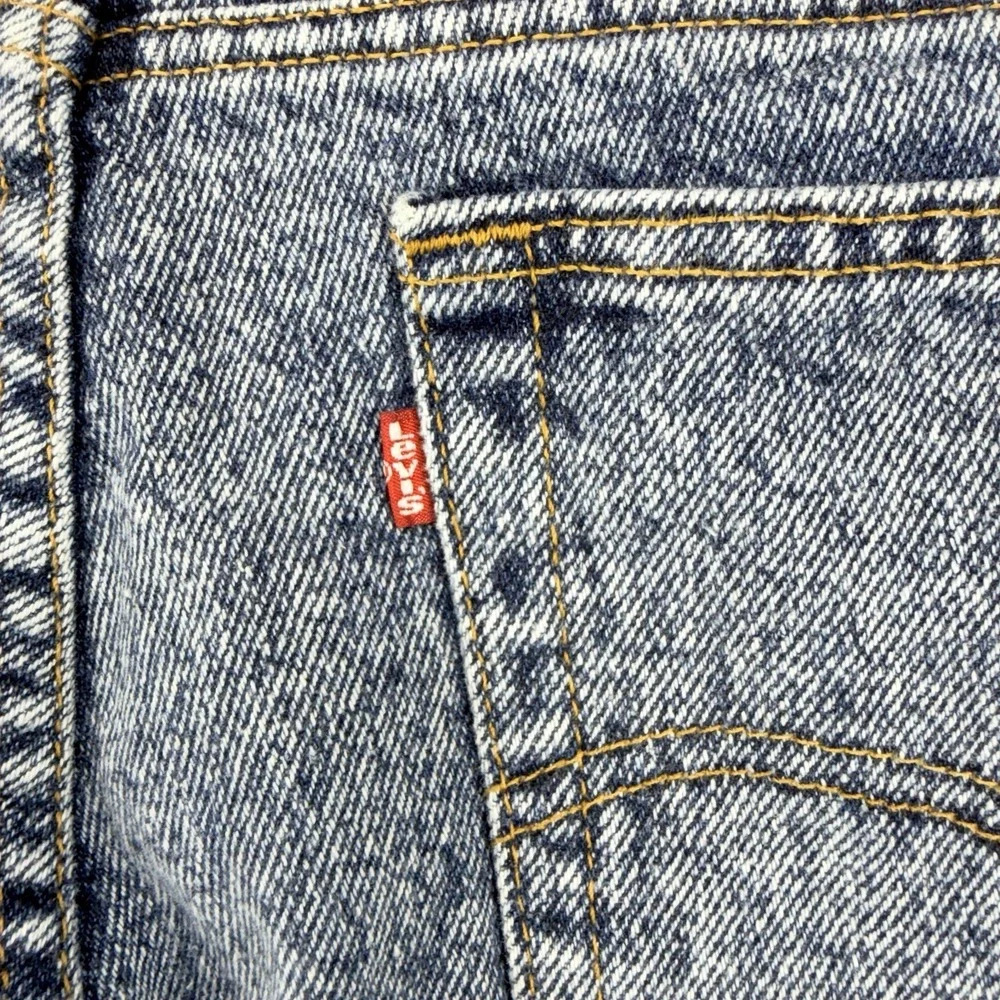 Vintage Levi's 550xx Jeans Mens 36x30 (34x30) Acid Wash Tapered 80s USA Made